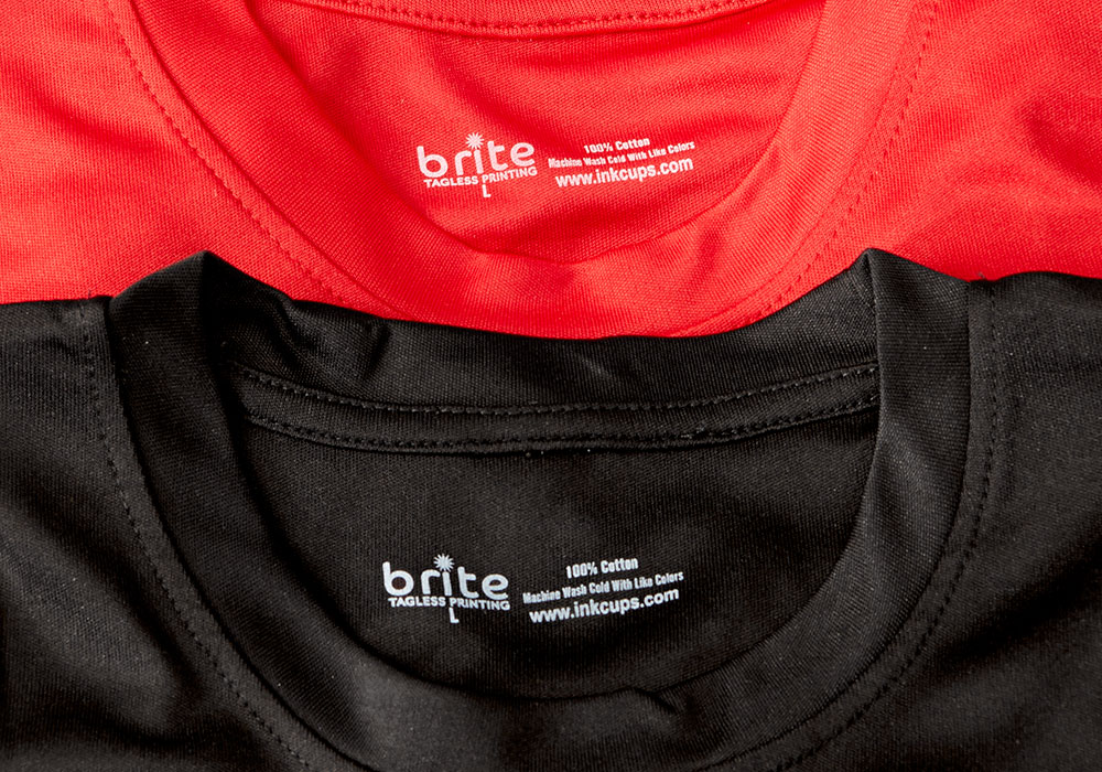 brite care label for sportswear