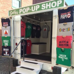 Sully's pop-up shop